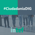 Imagen insignia NOOC "Ciudadanía digital" - #CiudadaníaDIG