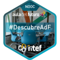 Imagen insignia NOOC "Descubre qué es el Aula del Futuro (1ª edición)" - DescubreAdF