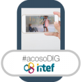 Imagen insignia NOOC "Ciberacoso (2ª edición)" - #acosoDIG