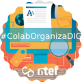 Imagen insignia NOOC "Colabora y organiza en digital (1ª edición)" - #ColabOrganizaDIG