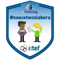 Imagen insignia NOOC Colabora en eTwinning (1ª edición) - #noocetwcolabora
