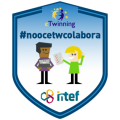 Imagen insignia NOOC Colabora en eTwinning (2ª edición) - #noocetwcolabora