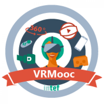 Imagen Insignia Realidad Virtual en Educación (3ª edición) - #VRMooc