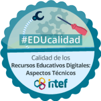 "Calidad de los Recursos Educativos Digitales: Aspectos Técnicos (4ª Edición)" NOOC "Calidad de los Recursos Educativos Digitales: Aspectos Técnicos (4ª Edición)"
