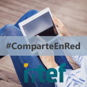 Imagen insignia NOOC "Dinamización en Redes Sociales (3ª edición)" - #ComparteEnRed