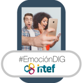 Imagen insignia NOOC "Gestión de las emociones en la red (1ª edición)" - #EmociónDIG