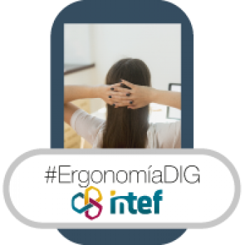 Imagen insignia NOOC "Ergonomía digital (2ª edición)" - #ErgonomíaDIG