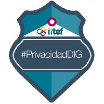Imagen insignia NOOC Privacidad en la red (2ª edición) - #PrivacidadDIG