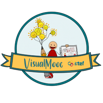 Visual Thinking en Educación (5ª edición) - #VisualMooc Imagen insignia MOOC "Visual Thinking en Educación (5ª edición)" - #VisualMooc