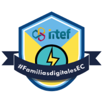 imagen insignia NOOC "Familias digitales: qué hacer si falla tu tablet o móvil (2ª Edición)"#EDUcalidad,
