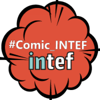 imagen insignia NOOC "Descubre los superpoderes del cómic (1ª Edición)"  -#COMIC_INTEF 