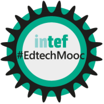 Insignia del MOOC «Liderazgo en tecnología educativa (1ª edición)» - #EdtechMooc