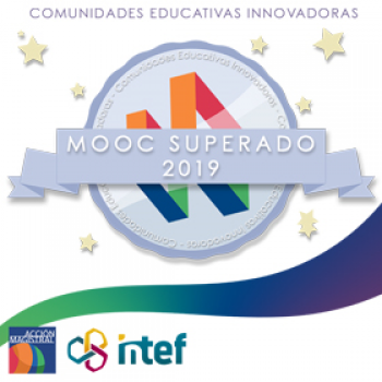 Imagen insignia MOOC Comunidades Educativas Innovadoras (2ª Edición) - #ComEInAcciónMagistral