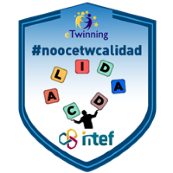 imagen insignia NOOC Calidad en eTwinning (5ª edición) - #noocetwcalidad