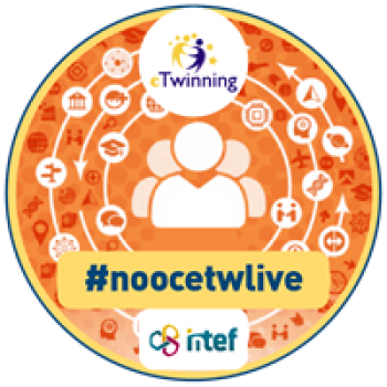 Imagen insignia NOOC "eTwinning Live (3ª Edición)" - #noocetwlive