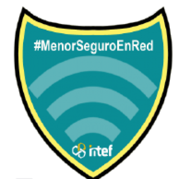 Menores y seguridad en la red (2ª edición) - #MenorSeguroEnRed Imagen insignia NOOC "Menores y seguridad en la red (2ª edición)" - #MenorSeguroEnRed