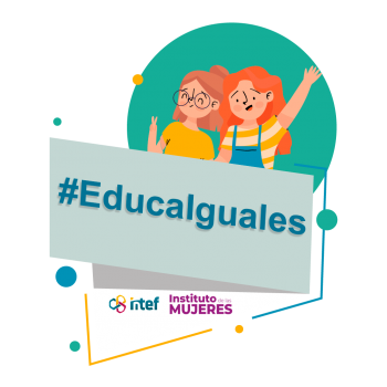 Imagen insignia MOOC "Educación para la igualdad (1ª edición)" - #EducaIguales